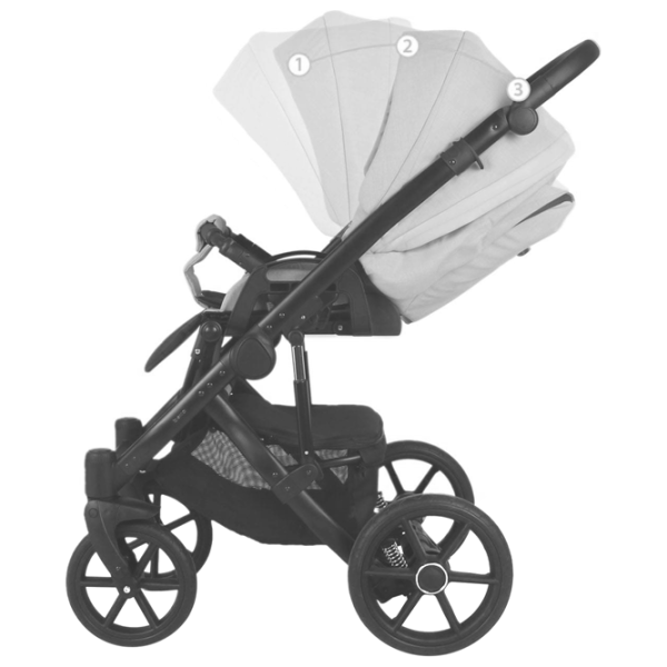 Детская коляска Bexa Ideal 2 in 1 4668-008/ Мятный photo 5 Детская коляска Bexa Ideal 2 in 1 4668-008/ Мятный photo 5