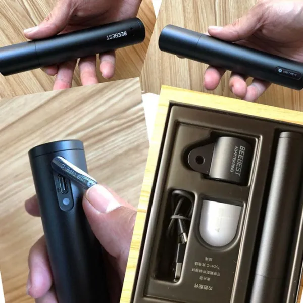 Фонарик Xiaomi BeeBest Zoom Flashlight Черный photo 4 Фонарик Xiaomi BeeBest Zoom Flashlight Черный photo 4
