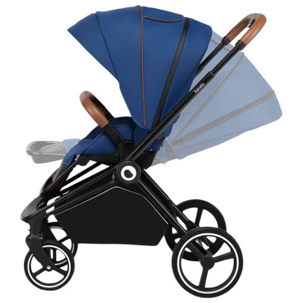Детская коляска Lionelo Mika 3 in 1 29143-08/ Синий photo 4