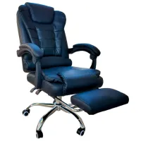 Fotoliu de birou Magnus 6335 ECO Piele/ Black photo 2