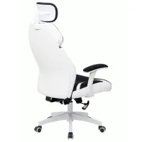 Fotoliu de birou Magnus CR 7029H Stofă/ Black White photo 3