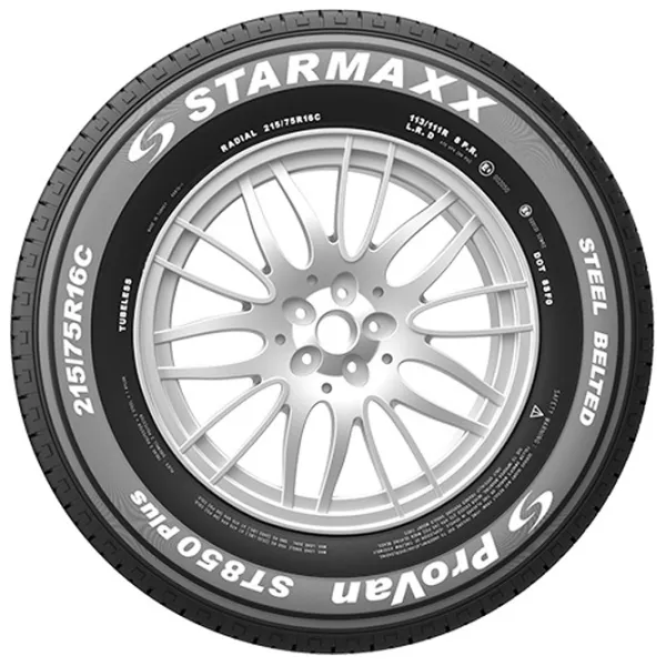 Шины Starmaxx Provan ST 850 Pluss 225/ 75 R16C 118/ 116R 8PR Летние/ Внедорожник photo 3