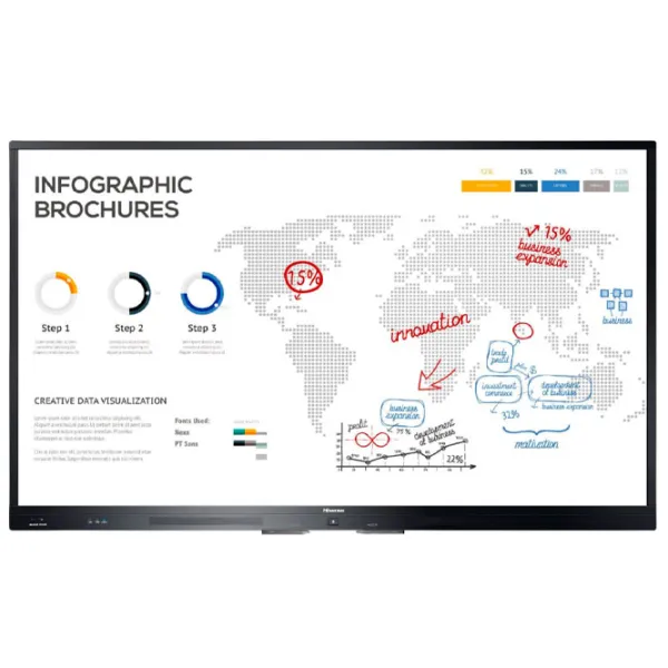 Tablă interactivă Hisense HN75WR80U 75"/ 4K photo 3