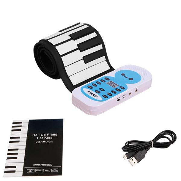 Pian pentru copii Konix PE37 37 White/ Black photo 6