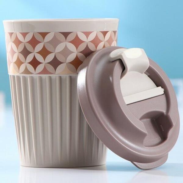 Pahar Bytplast Phibo 0.35l / Polipropilenă / Beige photo 6