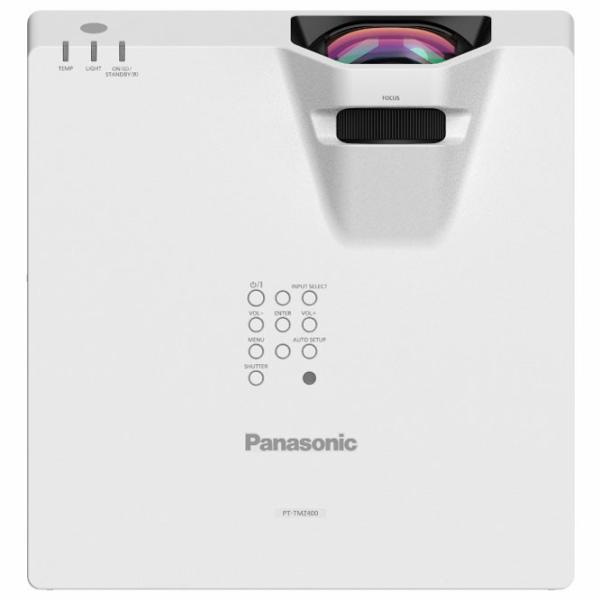 Proiector Panasonic PT-TMZ400 Home and Office/ White photo 4