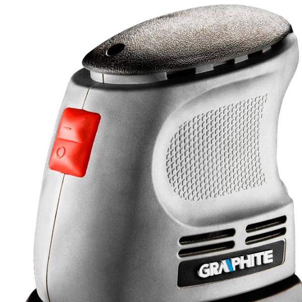 Șlefuitor Graphite 59G335 Cu vibrații/ 105 W/ Gray photo 5