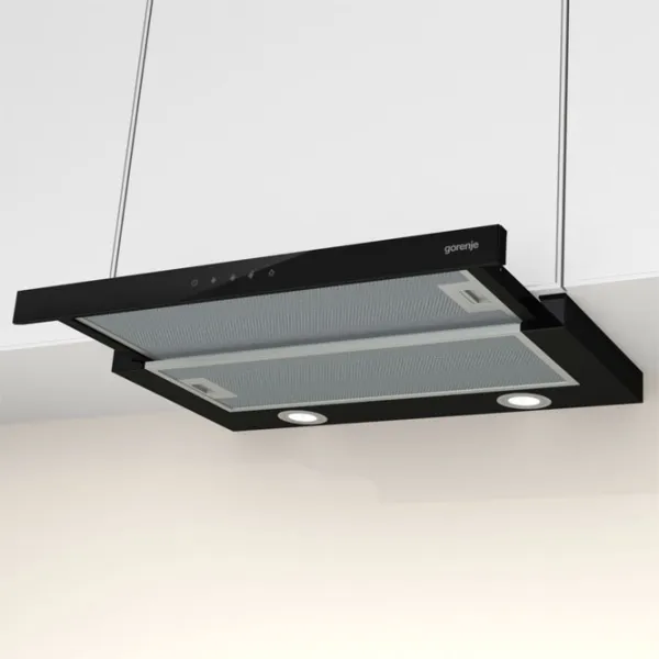 Вытяжка Gorenje TH64E4BG Телескопическая/ Черный/ Серый photo 5