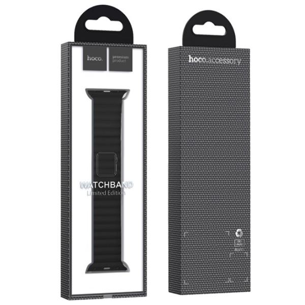 Ремешок Apple Watch WA07 Flexible series magnetic strap Силикон/
38, 40, 41 мм / Черный  photo 2 Ремешок Apple Watch WA07 Flexible series magnetic strap Силикон/
38, 40, 41 мм / Черный  photo 2