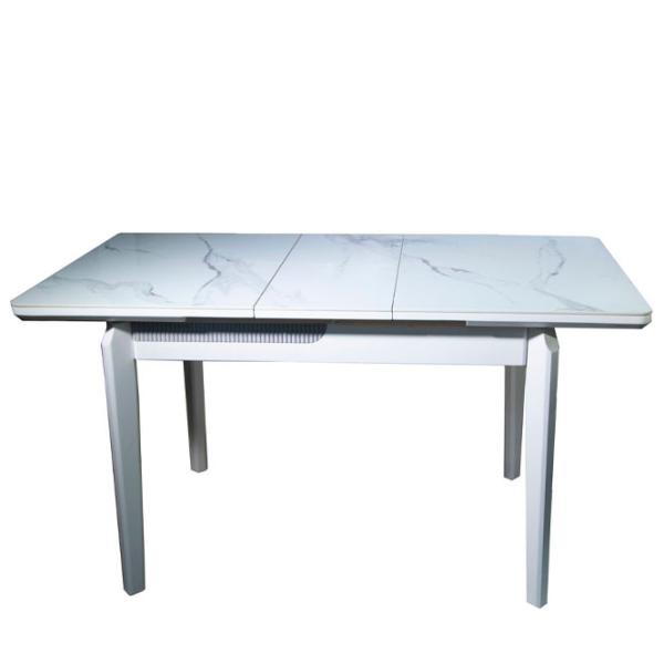 Кухонный стол раскладной Magnus DT A37 Камень/ Белый photo 2 Кухонный стол раскладной Magnus DT A37 Камень/ Белый photo 2