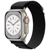Ремень Apple Watch WA13 Original series alpine loop nylon strap Nailon/ 42, 44, 45, 49 мм/ Черный photo 2