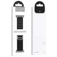 Ремень Apple Watch WA13 Original series alpine loop nylon strap Nailon/ 42, 44, 45, 49 мм/ Черный photo 3