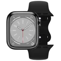 Curelușă Apple Watch WA15 Flexible series 8-character buckle solid color silicone strap Silicon/
42, 44, 45, 49 mm / Black photo 2