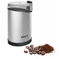 Кофемолка KRUPS GX204D10 Роторный нож/ 85 г/ Серебристый photo 2