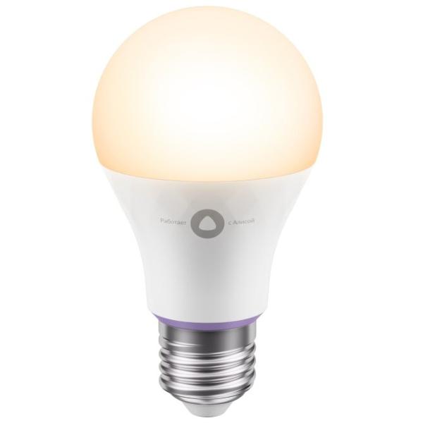 Умная лампочка светодиодная Yandex YNDX-00501 E27/ 8 Вт/ 6500 К/ 806лм/ White photo 2