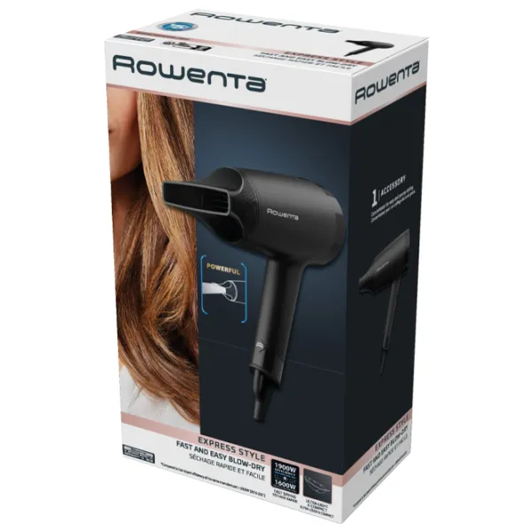 Фен Rowenta CV1801F0 1600 Вт / Черный photo 5