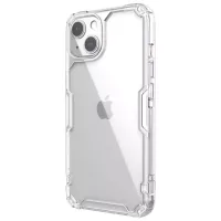 Husă pentru smartphone Apple iPhone 14 Nillkin/ Back/ TPU/ PC/ Transparent White photo 3