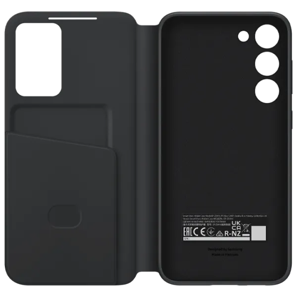 Чехол для смартфона Samsung Galaxy S23 Plus Samsung/ Flip Cover View/ PU/ Черный photo 2
