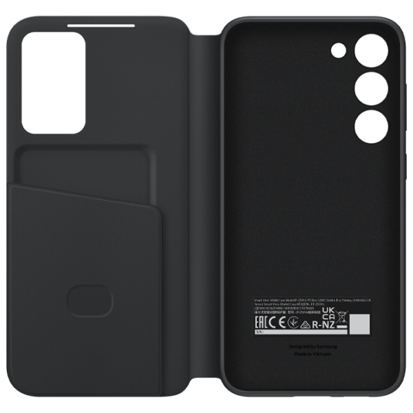 Чехол для смартфона Samsung Galaxy S23 Plus Samsung/ Flip Cover View/ PU/ Черный photo 2