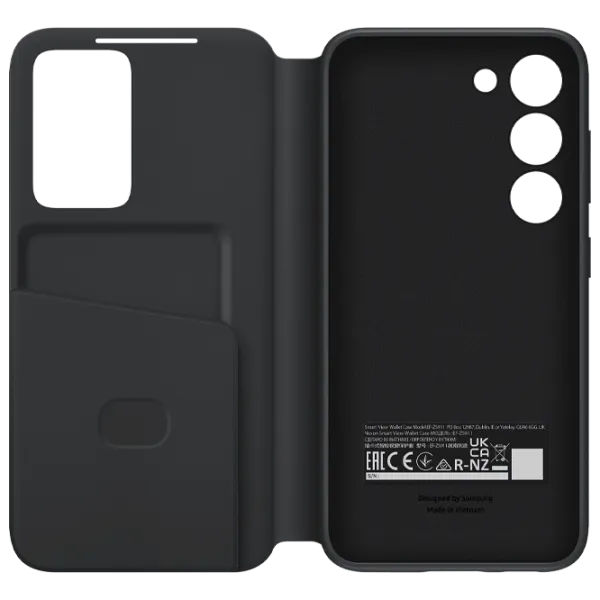 Чехол для смартфона Samsung Galaxy S23 Samsung/ Flip Cover View/ PU/ Черный photo 2