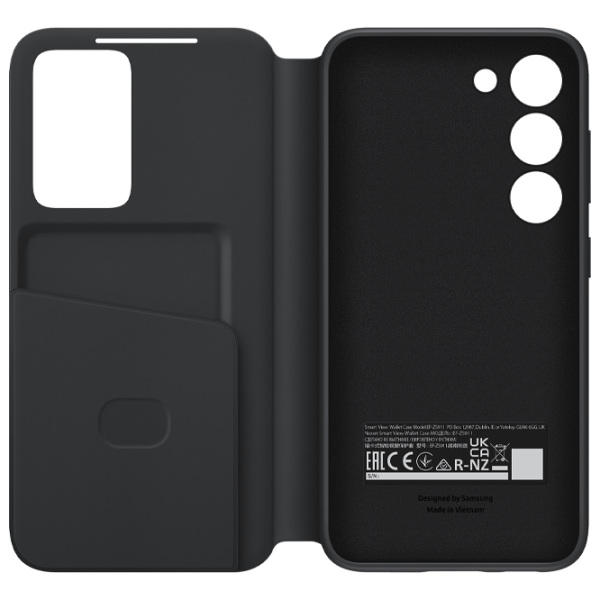 Чехол для смартфона Samsung Galaxy S23 Samsung/ Flip Cover View/ PU/ Черный photo 2