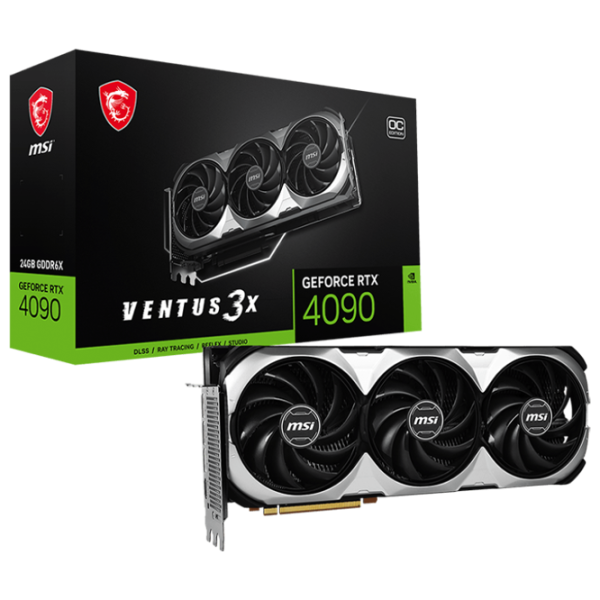 Placă video MSI GeForce RTX 4090 VENTUS 3X OC PCI Express x16 4.0 / 24 GB photo 7 Placă video MSI GeForce RTX 4090 VENTUS 3X OC PCI Express x16 4.0 / 24 GB photo 7