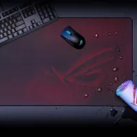 Коврик для мышки Asus ROG Scabbard II Extend Red Черный photo 5