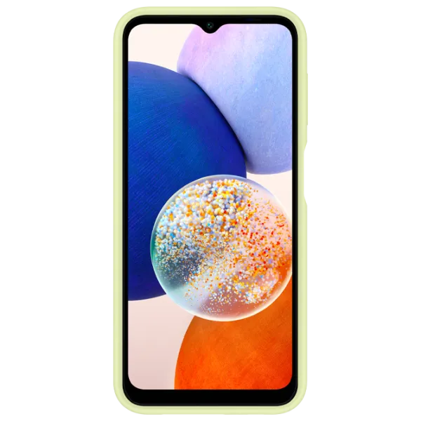 Чехол для смартфона Samsung Galaxy A14 4G Samsung/ Back/ TPU/ Lime Зелёный photo 2 Чехол для смартфона Samsung Galaxy A14 4G Samsung/ Back/ TPU/ Lime Зелёный photo 2