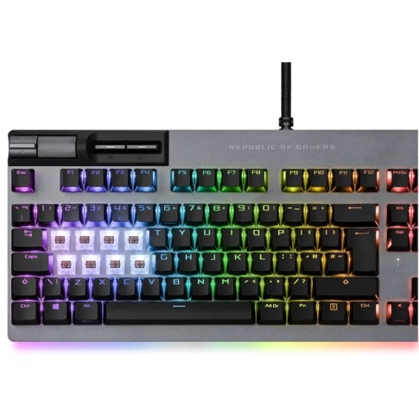 Tastatură Asus ROG Strix Flare II Animate Cu fir/ Gunmetal photo 8