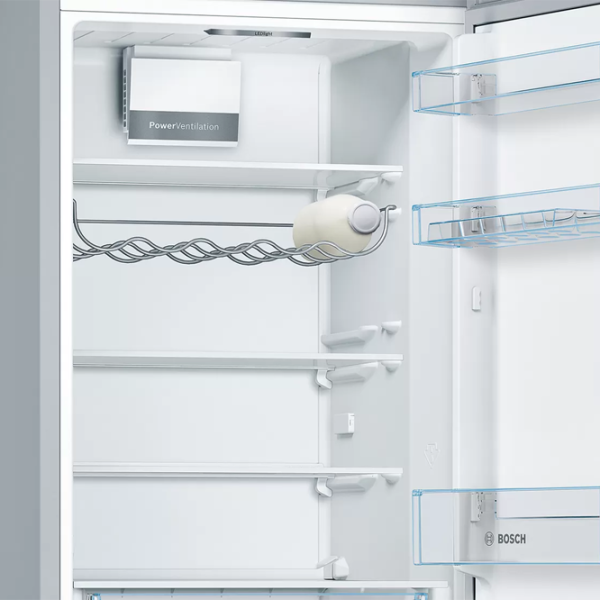 Frigider Bosch KGV36VIEAS cu congelator jos 308 l / 186 cm / Inox photo 4