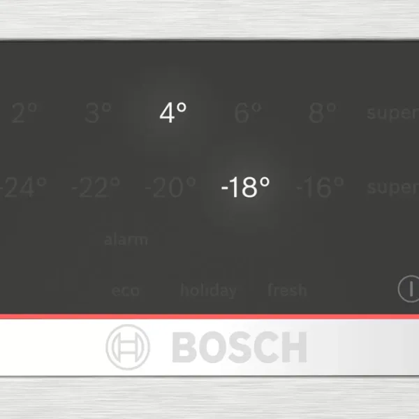 Frigider Bosch KGN39AIBT cu congelator jos 363 l / 203 cm / Inox photo 4