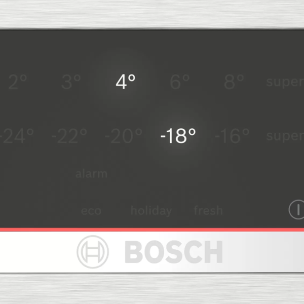 Frigider Bosch KGN39AIBT cu congelator jos 363 l / 203 cm / Inox photo 4