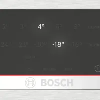 Frigider Bosch KGN39AIBT cu congelator jos 363 l / 203 cm / Inox photo 4