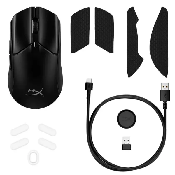 Mouse HyperX Pulsefire Haste 2 Bluetooth, USB/ Black photo 8