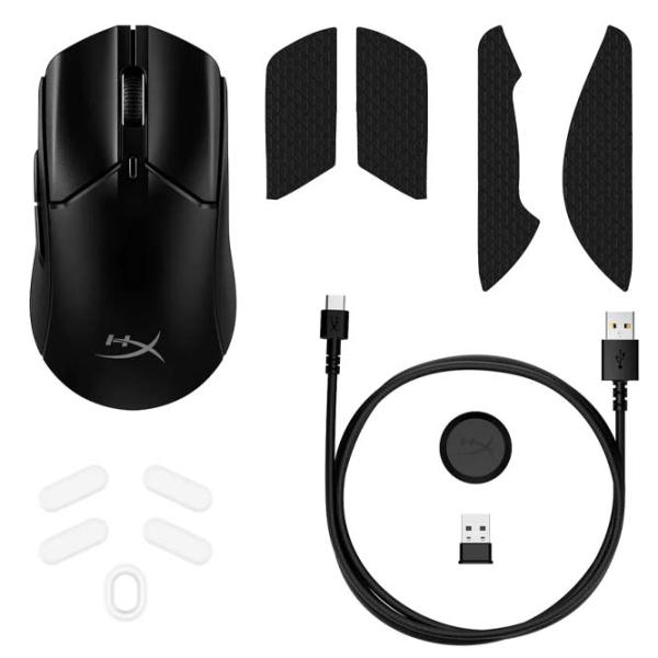 Mouse HyperX Pulsefire Haste 2 Bluetooth, USB/ Black photo 8