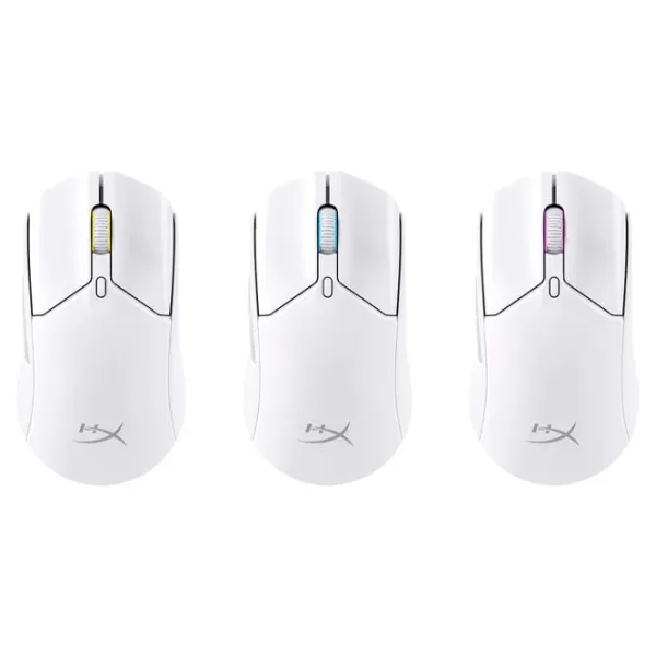 Mouse HyperX Pulsefire Haste 2 Bluetooth, USB/ White photo 7