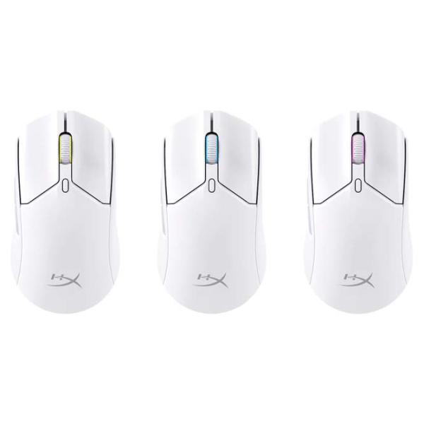 Mouse HyperX Pulsefire Haste 2 Bluetooth, USB/ White photo 7