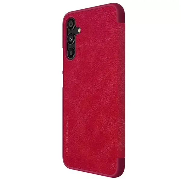 Husă pentru smartphone Samsung Galaxy A34 Nillkin/ Flip Cover/ Piele/ Red photo 2