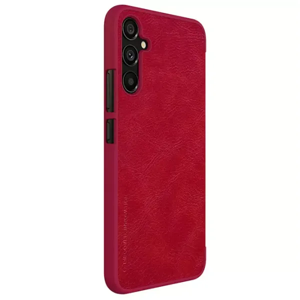Husă pentru smartphone Samsung Galaxy A34 Nillkin/ Flip Cover/ Piele/ Red photo 3