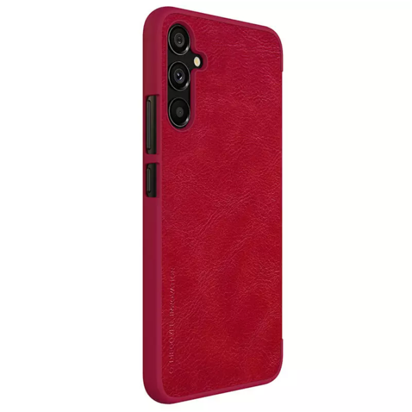 Husă pentru smartphone Samsung Galaxy A34 Nillkin/ Flip Cover/ Piele/ Red photo 3