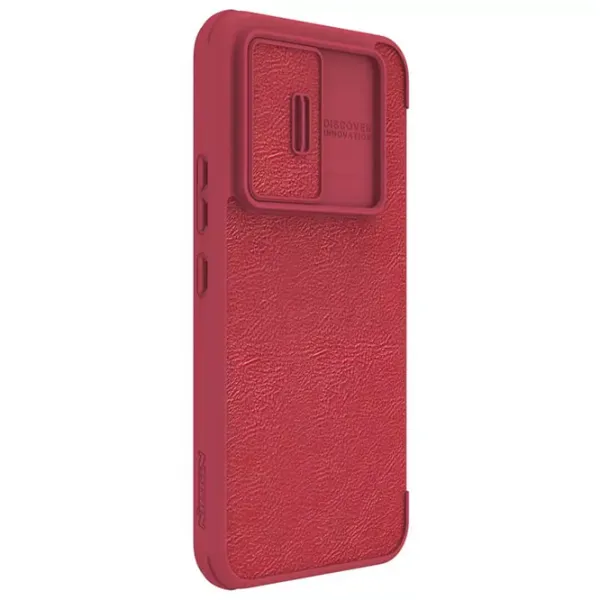 Чехол для смартфона Samsung Galaxy A54 Nillkin/ Flip Cover/ Кожа/ Красный photo 4 Чехол для смартфона Samsung Galaxy A54 Nillkin/ Flip Cover/ Кожа/ Красный photo 4