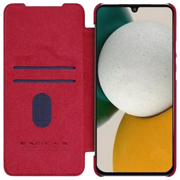 Чехол для смартфона Samsung Galaxy A54 Nillkin/ Flip Cover/ Кожа/ Красный photo 5 Чехол для смартфона Samsung Galaxy A54 Nillkin/ Flip Cover/ Кожа/ Красный photo 5