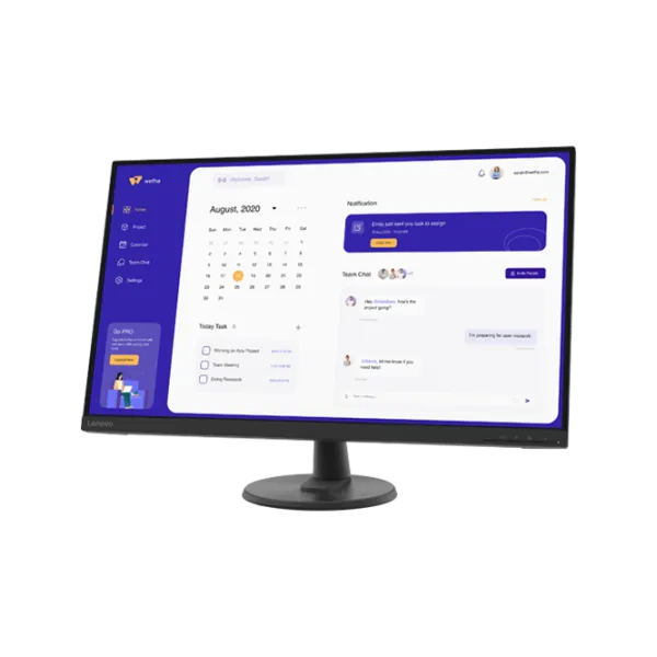 Monitor Lenovo D32u-40 31.5" 4K 60 Hz/ 4 ms/ Black photo 3