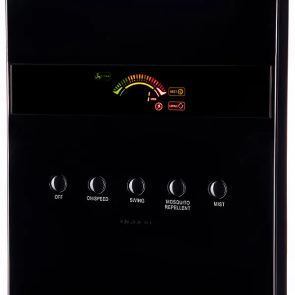 Ventilator Ardesto FNM-X1B 100 W / Axial / Black photo 7