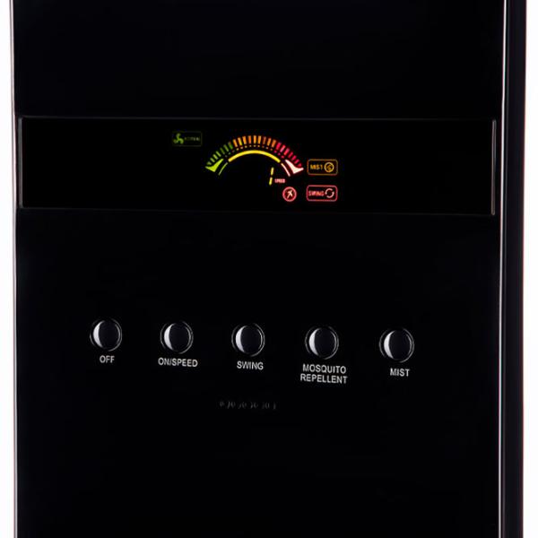 Ventilator Ardesto FNM-X1B 100 W / Axial / Black photo 7