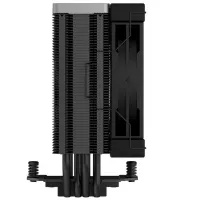 Cooler Deepcool AK400 ZERO DARK Hidrodinamic/ 1650 rpm photo 5