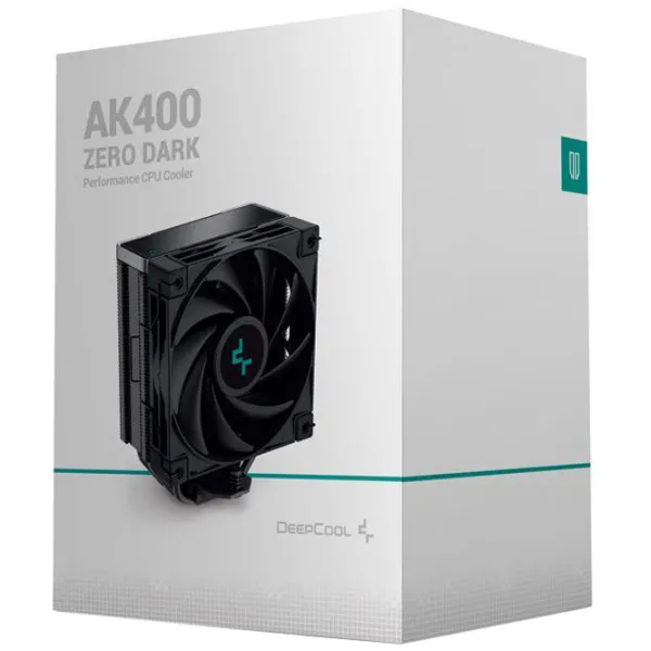 Cooler Deepcool AK400 ZERO DARK Hidrodinamic/ 1650 rpm photo 9 Cooler Deepcool AK400 ZERO DARK Hidrodinamic/ 1650 rpm photo 9