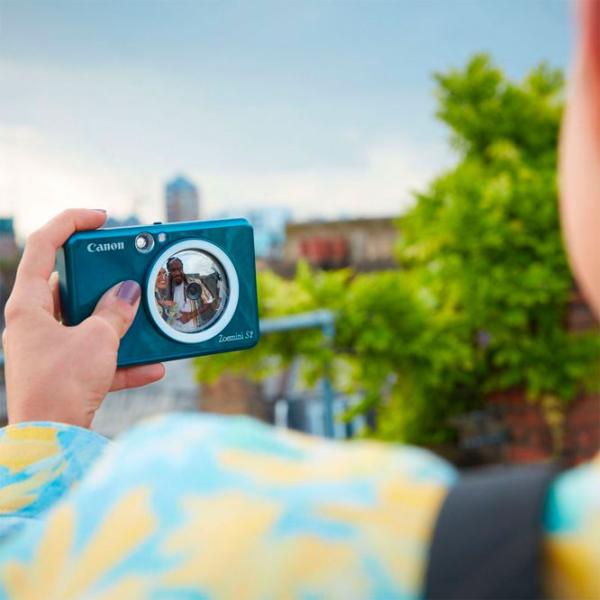 Cameră Foto Instant Canon Zoemini S2 ZV223 RG Teal photo 5