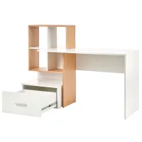 Masă de birou Halmar Grosso PAL/ White photo 3