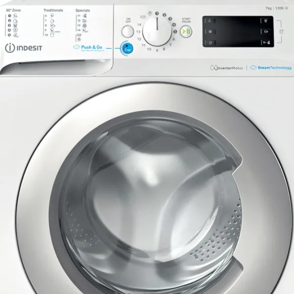 Стиральная машина Indesit BWSE 71295X WSV EU 7 кг / 1200 об/мин / Белый photo 2